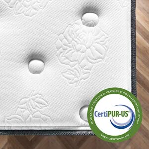 ZINUS 10 Inch Comfort Support Cooling Gel Hybrid Mattress / Tight Top Innerspring Mattress / Motion Isolating Pocket Springs / Mattress-in-a-Box, Twin