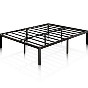 ZINUS Van 16 Inch Metal Platform Bed Frame / Steel Slat Support / No Box Spring Needed / Easy Assembly, King