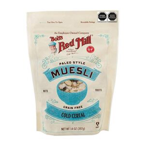 bob’s red mill | grain free cold cereal | paleo style muesli | real dried fruits | 14 oz