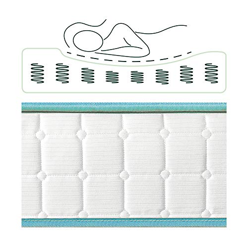 Zinus 10 Inch Tight Top Spring Mattress / Innerspring Mattress / CertiPUR-US Certified / Mattress-in-a-Box, Twin