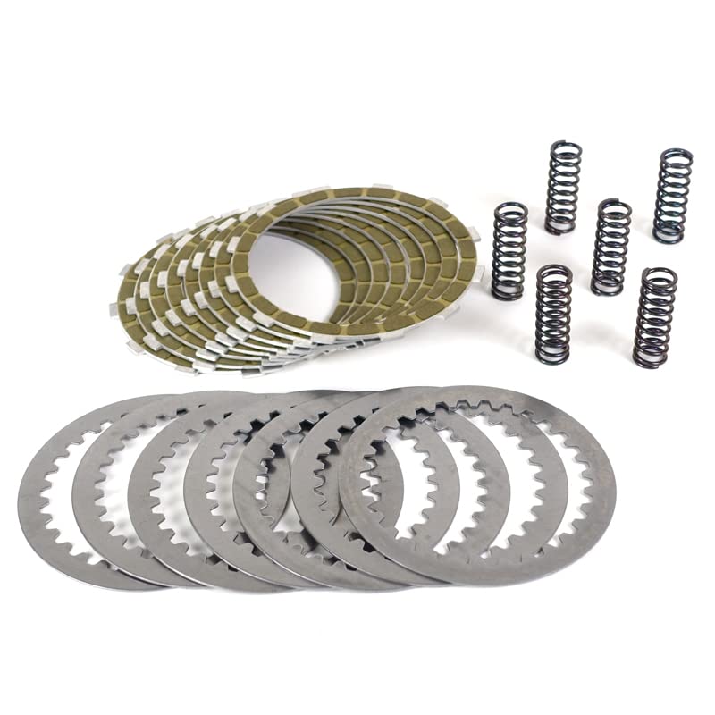 TJ Brutal Customs Complete Clutch Kit - Performance Product Includes Heavy Duty Springs, Kevlar Friction Plates & Tempered Steel Plates Perfect Fit for Shadow VTX1300