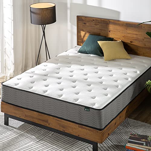 ZINUS 10 Inch Support Plus Pocket Spring Hybrid Mattress / Extra Firm Feel / Heavier Coils for Durable Support / Pocket Innersprings for Motion Isolation / Mattress-in-a-Box, Queen