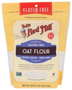 bob’s red mill gluten free oat flour, 18 oz