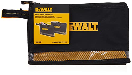 DEWALT DG5102 Multi-Purpose Zip Bags, 2 Pack