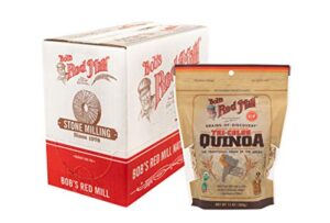 bob’s red mill organic tri-color quinoa grain, 26-ounce (pack of 4)