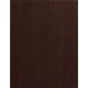 Bush Business Furniture Series C Elite 60W x 43D Right Bowfront Desk Shell in Mocha Cherry