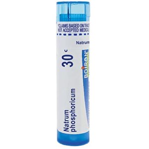 boiron natrum phosphoricum 30c for heartburn with acid indigestion – 80 pellets