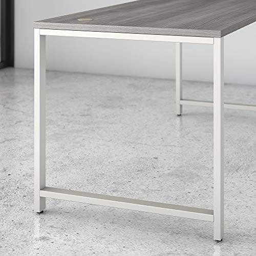 Bush Business Furniture 400 Series Table Desk, 72W x 30D, Platinum Gray