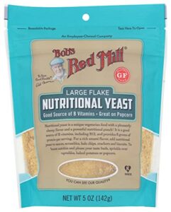 bobs red mill large flake nutritional yeast -5 oz (pack of 4)