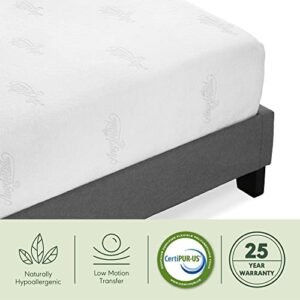 Furinno Angeland 8-Inch Gel Infused Memory Foam Mattress, Full,