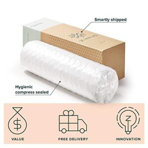 ZINUS 12 Inch Cooling Copper ADAPTIVE Pocket Spring Hybrid Mattress / Moisture Wicking Cover / Cooling Foam / Pocket Innersprings for Motion Isolation / Mattress-in-a-Box, Twin