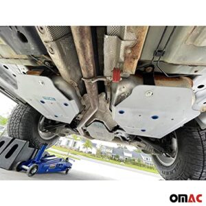 OMAC RIVAL Aluminum Skid Plate Fuel Tank Land Rover Discovery Sport 2014-2023