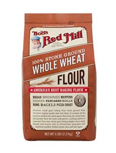 bob’s red mill whole wheat flour – 5 lb (pack of 3)