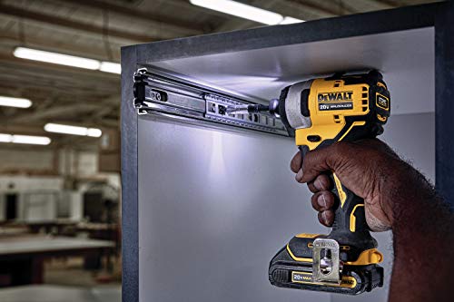 DEWALT ATOMIC 20V MAX* Combo Kit with Hammer Drill & Impact Driver, 2-Tool (DCK279C2)