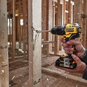 DEWALT ATOMIC 20V MAX* Combo Kit with Hammer Drill & Impact Driver, 2-Tool (DCK279C2)