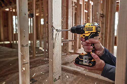 DEWALT ATOMIC 20V MAX* Combo Kit with Hammer Drill & Impact Driver, 2-Tool (DCK279C2)