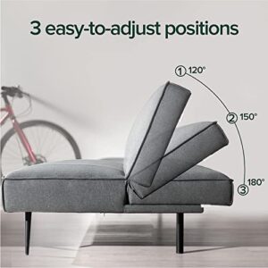 ZINUS Quinn Sleeper Sofa / Convertible Sofa / Futon / 2 in 1 Folding Sofa Bed for Apartments, Guest Rooms, and Compact Spaces