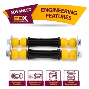 Metrix Premium GDX 2 PCS Front Sway Bar Stabilizer Link Kit K700432 / K700538 Fits 07-16 Escalade, 07-13 Avalanche, 07-16 Silverado 1500, 15-16 Suburban, 07-16 Tahoe, Sierra, 07-16 Yukon