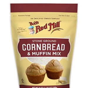 Bob's Red Mill Cornbread Muffin Mix - 24 Oz