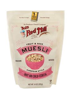 bob’s red mill fruit and seed muesli 14 ounce (pack of 3)