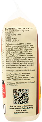 Bobs Red Mill Flour Baking Paleo - Non Gluten - Pack of 2