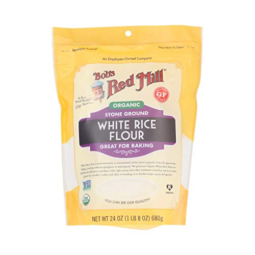 Bob's Red Mill Organic White Rice Flour, 24 Oz