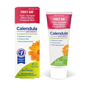 boiron calendula ointment for relief from minor burns, cuts, scrapes, and insect bites – 1 oz (pack of 1)
