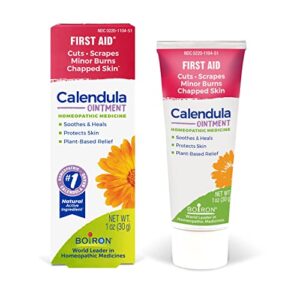 Boiron Calendula Ointment for Relief from Minor Burns, Cuts, Scrapes, and Insect Bites - 1 oz (Pack of 1)