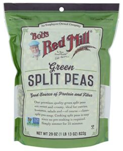 bobs red mill green split peas, 29 oz