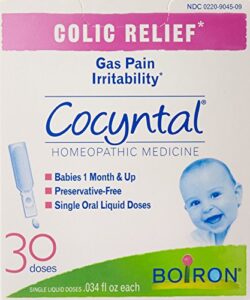 boiron cocyntal, 30 doses, homeopathic medicine for colic relief