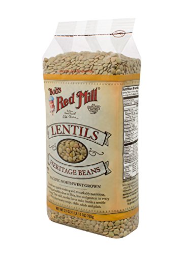 Bob's Red Mill Lentils Beans, 27-ounce (Pack of 4)