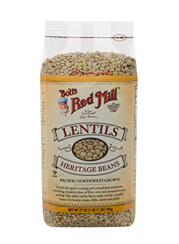 Bob's Red Mill Lentils Beans, 27-ounce (Pack of 4)