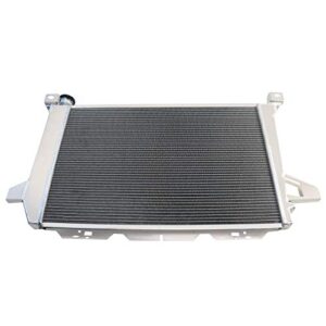 OzCoolingParts 4 Row Core All Aluminum Radiator for 1985-1997 86 87 88 89 90 91 92 93 94 95 Ford Bronco F-150 F-250 F-350 4.9L L6