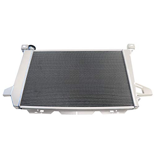 OzCoolingParts 4 Row Core All Aluminum Radiator for 1985-1997 86 87 88 89 90 91 92 93 94 95 Ford Bronco F-150 F-250 F-350 4.9L L6