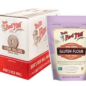 Bob's Red Mill Vital Wheat Gluten Flour, 20-ounce (Pack of 4)