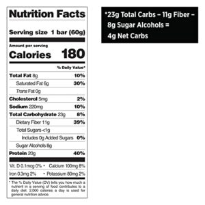 Quest Nutrition Pumpkin Pie Protein Bar, High Protein, Low Carb, Gluten Free, 12 Count