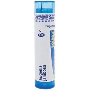 boiron eugenia jambosa 6c homeopathic medicine acne with blackheads – 80 pellets