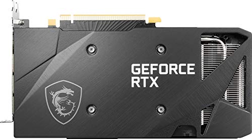 MSI Gaming GeForce RTX 3060 12GB 15 Gbps GDRR6 192-Bit HDMI/DP PCIe 4 Torx Twin Fan Ampere OC Graphics Card (Ventus 2X 12G OC)