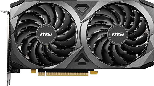 MSI Gaming GeForce RTX 3060 12GB 15 Gbps GDRR6 192-Bit HDMI/DP PCIe 4 Torx Twin Fan Ampere OC Graphics Card (Ventus 2X 12G OC)