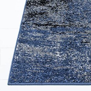 SAFAVIEH Adirondack Collection 8' x 10' Grey/Blue ADR112H Modern Abstract Non-Shedding Living Room Dining Bedroom Area Rug