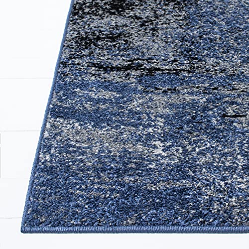 SAFAVIEH Adirondack Collection 8' x 10' Grey/Blue ADR112H Modern Abstract Non-Shedding Living Room Dining Bedroom Area Rug