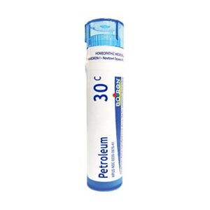 boiron petroleum 30c, 80 pellets, homeopathic medicine for chapped skin
