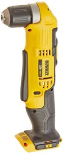 dewalt 20v max* right angle drill, cordless, tool only (dcd740b)
