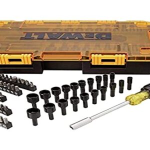 DEWALT Screwdriver Bit Set with Nut Drivers, 71-Piece (DWMT73808)