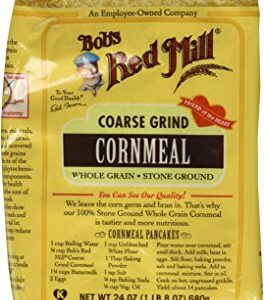 Bob's Red Mill Cornmeal Coarse Grind 24.0 OZ (Pack of 2)