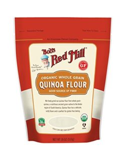 bob’s red mill organic quinoa flour, 18-ounce (pack of 4)