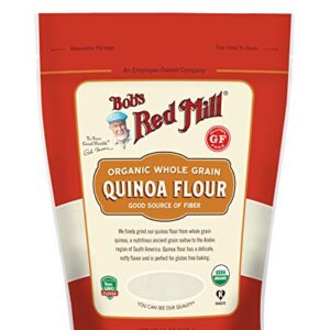 Bob's Red Mill Organic Quinoa Flour, 18-ounce (Pack of 4)