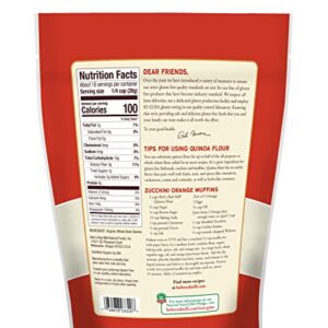 Bob's Red Mill Organic Quinoa Flour, 18-ounce (Pack of 4)