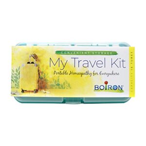 boiron my travel kit case for homeopathic medicine storage to hold boiron tubes, empty