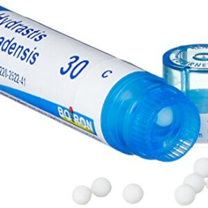 Boiron Hydratis Canadensis 30C, 5-Pack of of 80 Pellet Tubes, Homeopathic Medicine for Postnasal drip